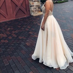 Off White Prom Dress
